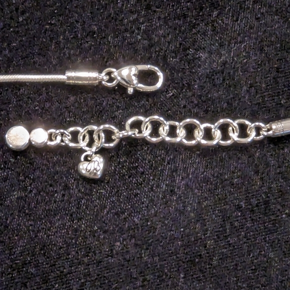 Brighton Pendant Necklace with adjustable snake chain - Picture 6 of 6